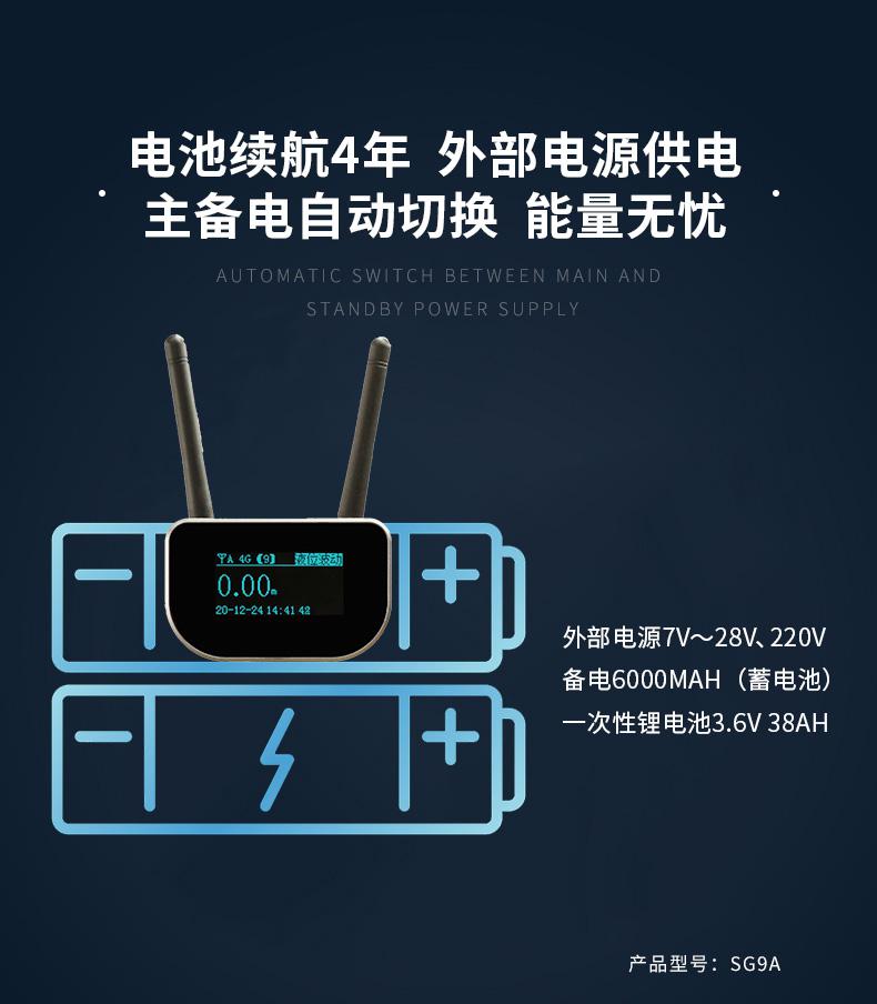 SmartNode/4G/NB水系统·水位水温感知器|消防无线水位传感器|无线水位测量产品详情图